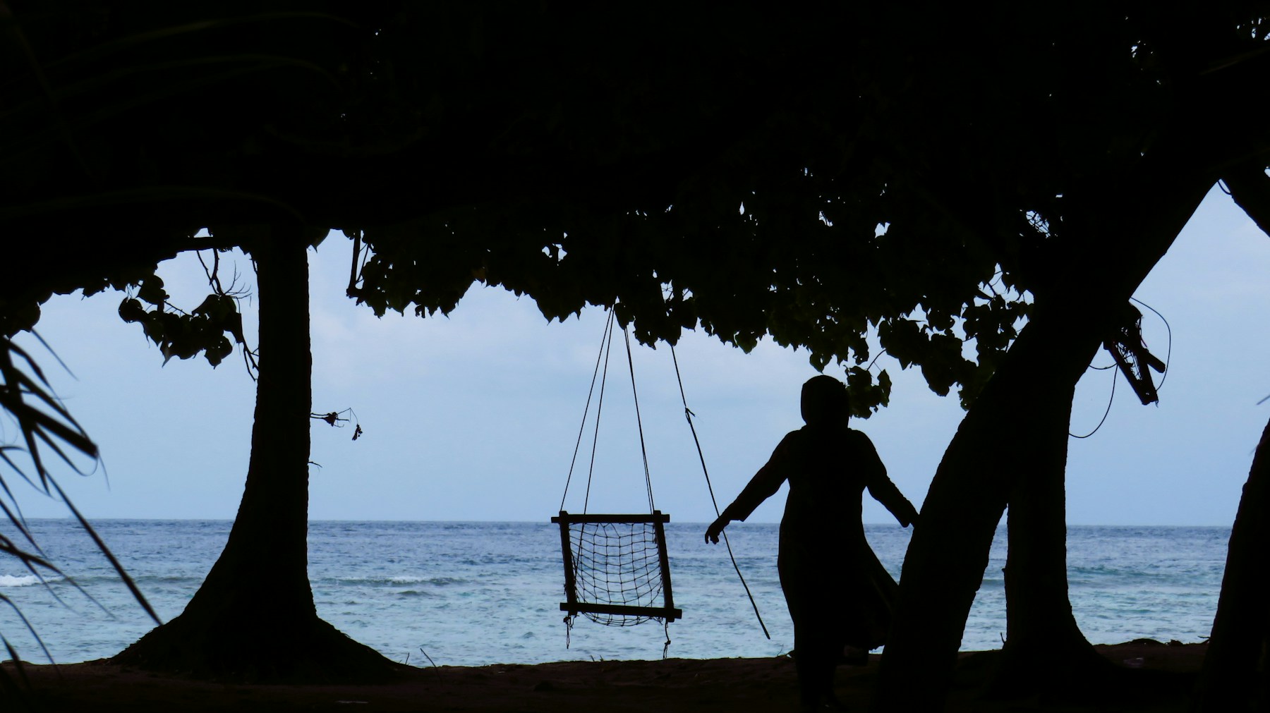 Slow moments by the sea on Fulidhoo
